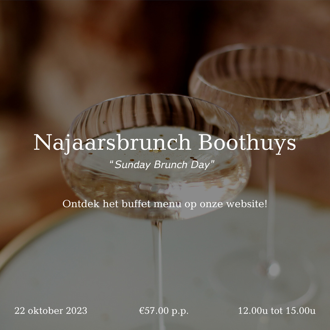 Boothuys Najaarsbrunch