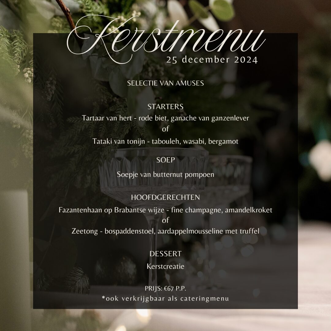 Kerstmenu